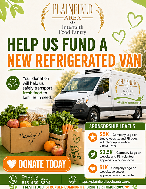 Food Pantry Van Sponsorship